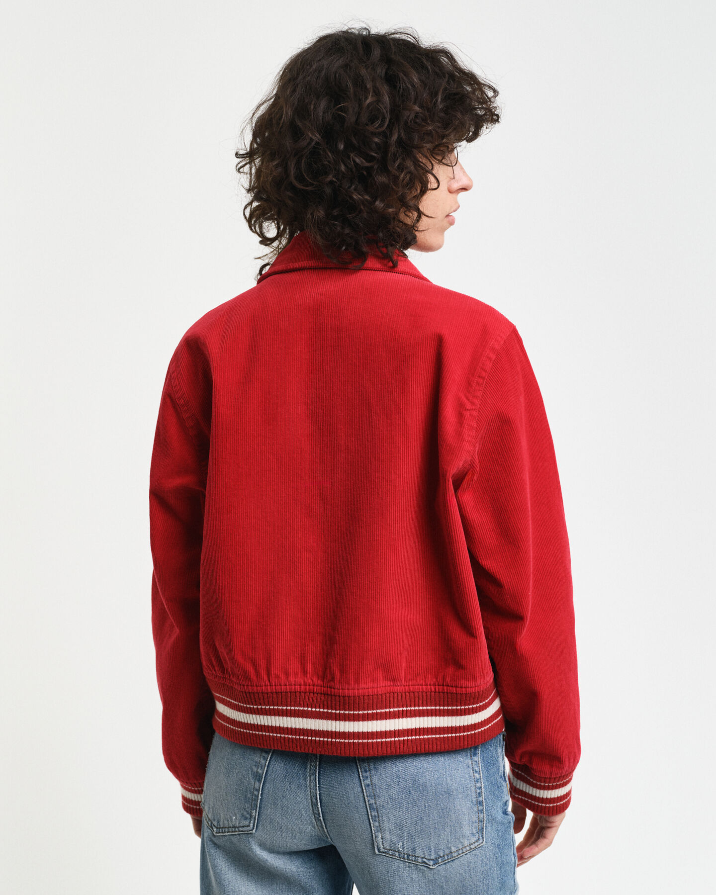 GANT Varsity Jacket ‑vakosamettitakki