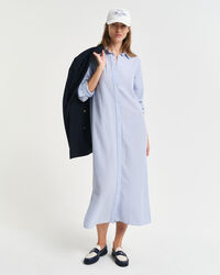 Raidallinen seersucker-mekko