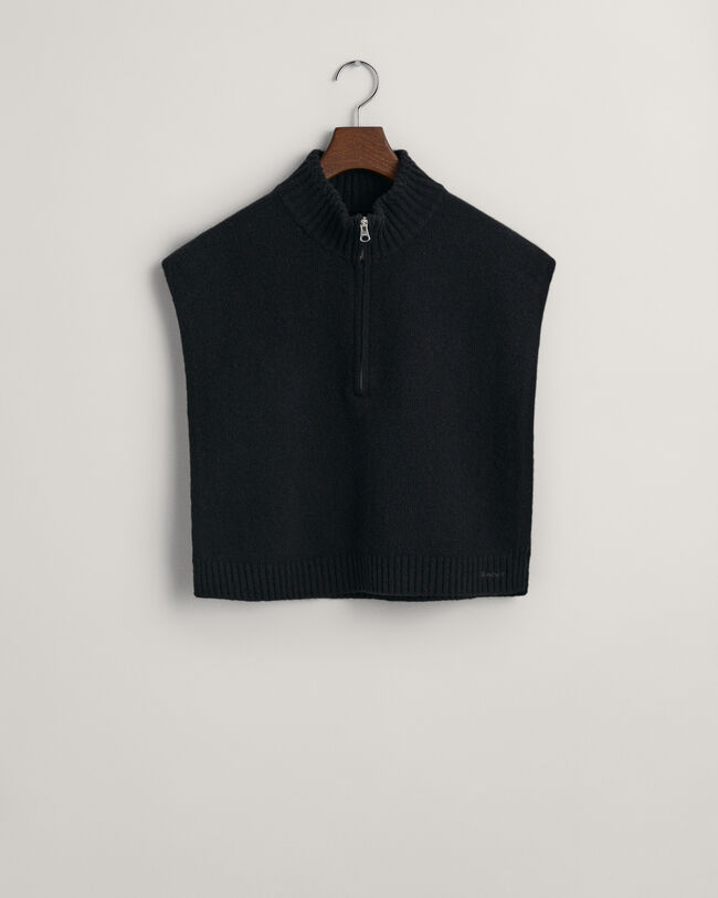 Vetoketjullinen villaneulekauluri