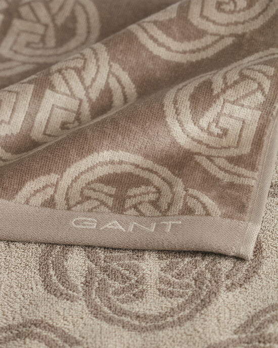 Monogram-pyyhe (50 cm x 70 cm)