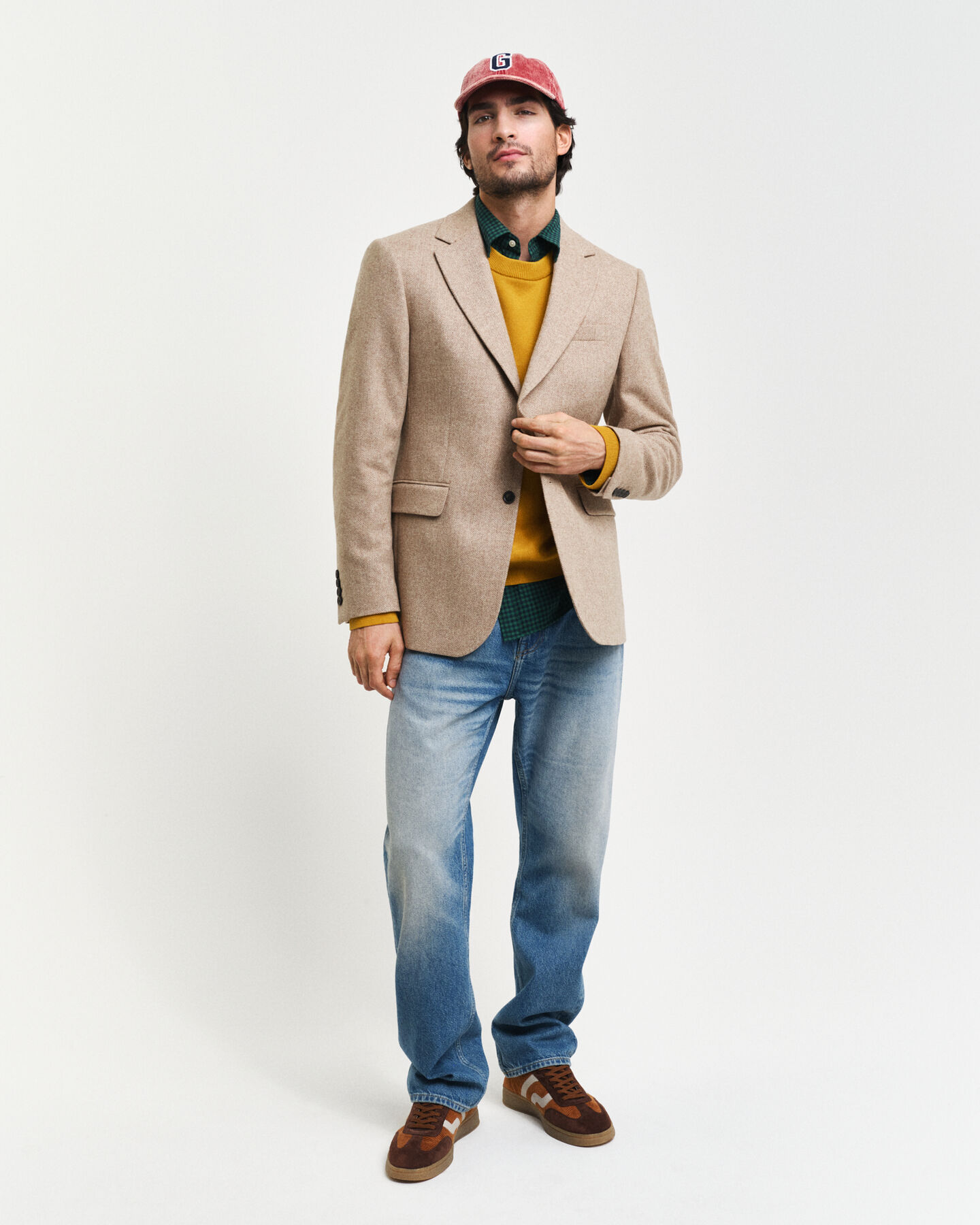 Kalanruotokuvioinen bleiseri