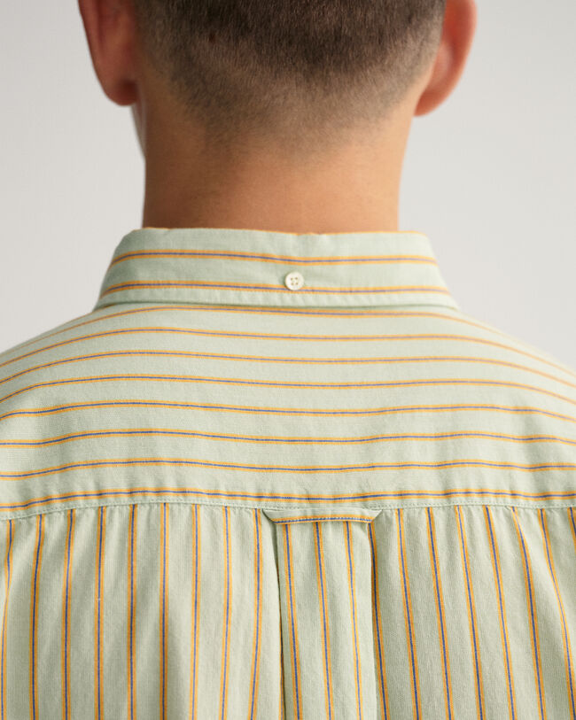 Relaxed fit ‑mitoitettu fil-&agrave;-fil-raitapaita