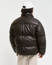 Nahkainen untuvatakki