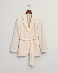 Regular fit -mitoitettu vy&ouml;llinen bleiseri