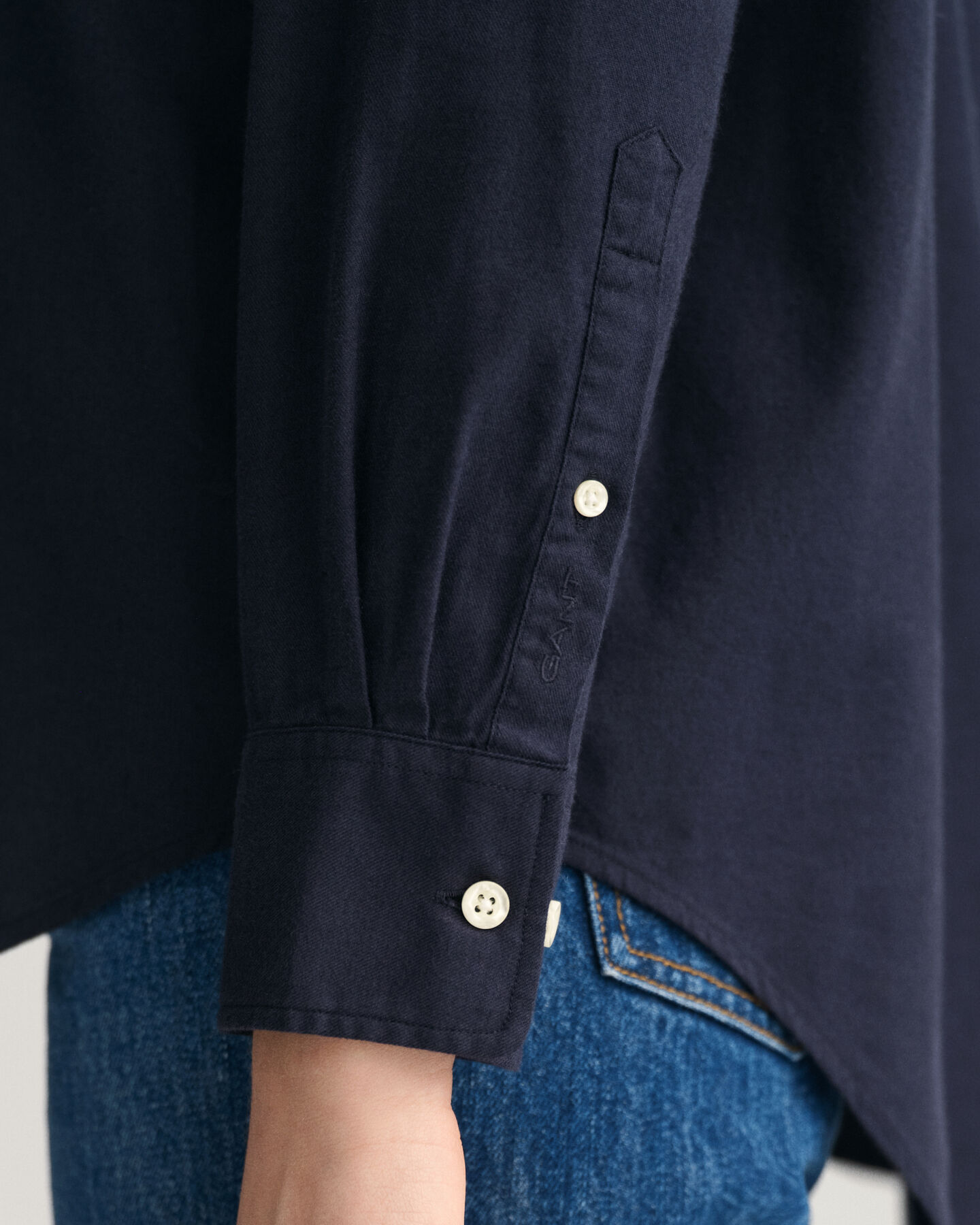 Relaxed fit ‑mitoitettu flanellipaita