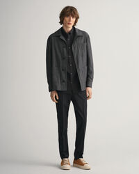 Regular fit ‑mitoitettu paita broadcloth-kankaasta