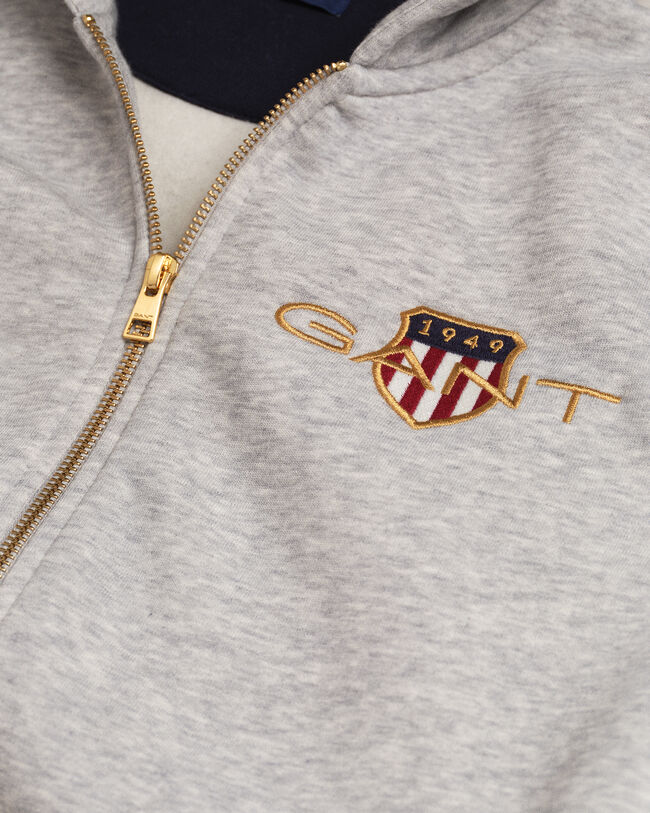 Teens-malliston Medium Archive Shield ‑vetoketjuhuppari