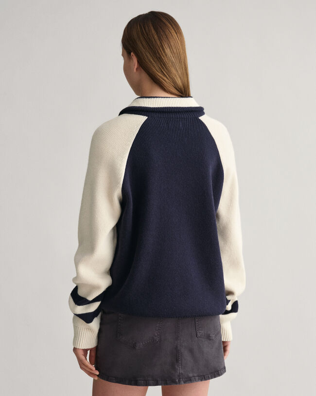 Teens-malliston GANT Varsity ‑neulepusero