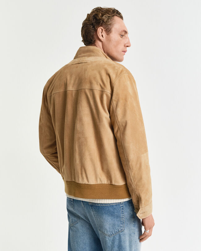 Harrington‑mokkanahkatakki