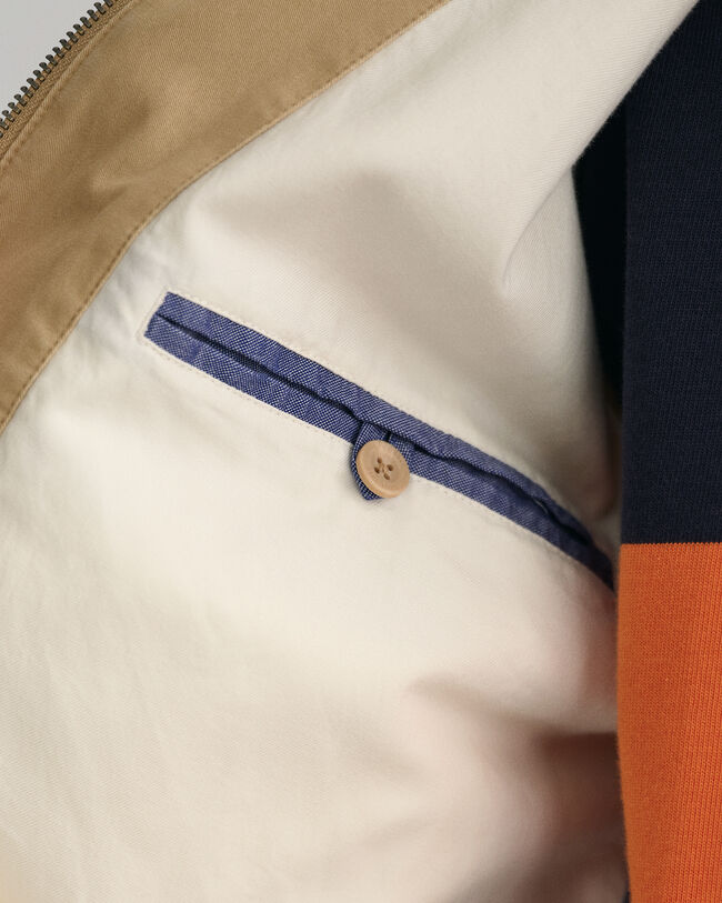 Puuvillainen Windcheater-takki