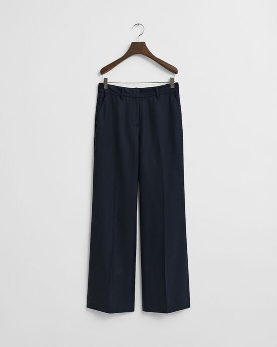 Hyvin istuvat villasekoitehousut