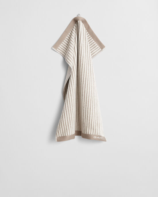 Raidallinen pyyhe (50 cm x 70 cm)