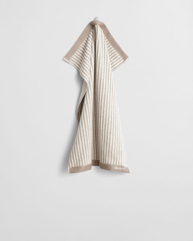 Raidallinen pyyhe (50 cm x 70 cm)