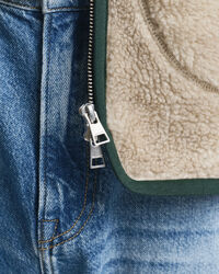 Villasekoitteinen fleecetakki