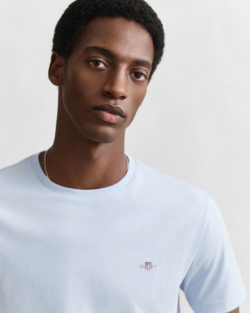 Regular fit ‑mitoitettu Shield-t‑paita