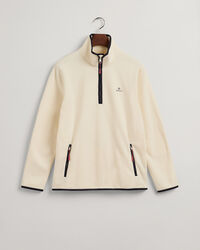 Kevyt fleecepusero puolivetoketjulla