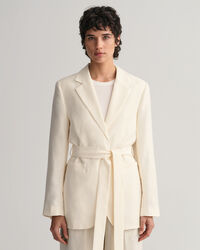 Regular fit -mitoitettu vy&ouml;llinen bleiseri