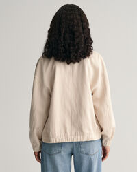 Pellavasekoitteinen Bomber-takki