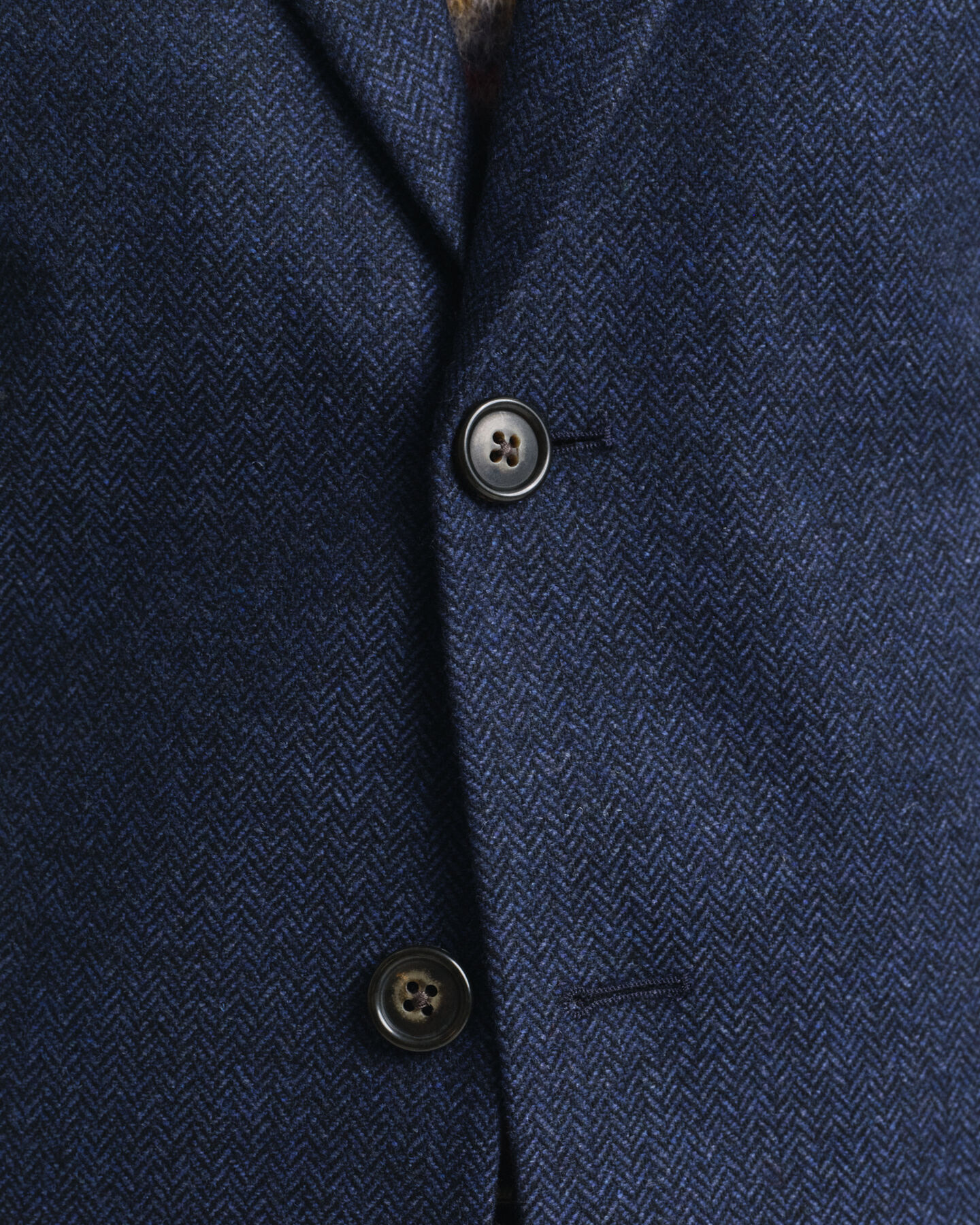 Slim fit ‑mitoitettu kalanruotokuvioinen flanellinen puvuntakki