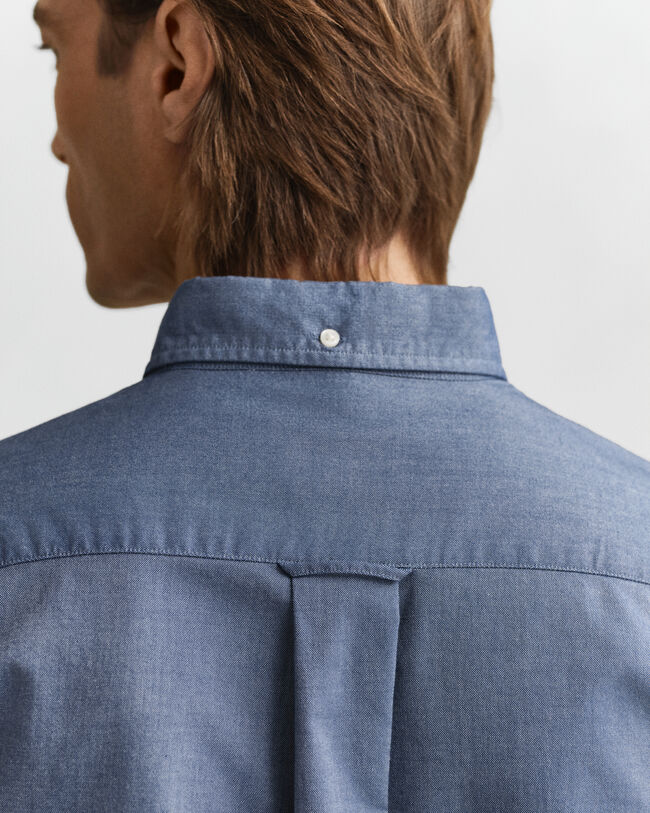 Regular fit ‑mitoitettu klassinen oxford-paita