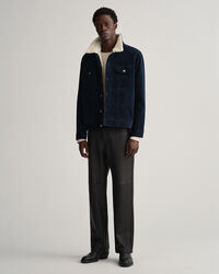 Trucker-vakosamettitakki