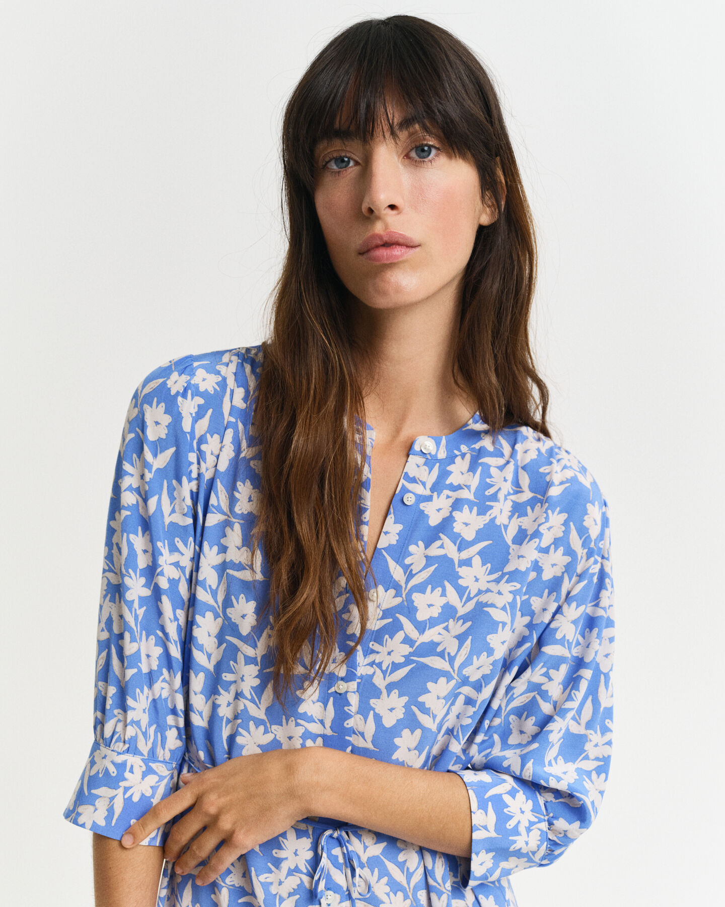 Kukkakuvioinen paitamekko