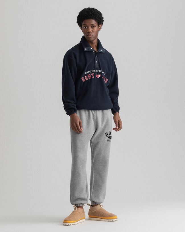 Retro Shield ‑fleecetakki