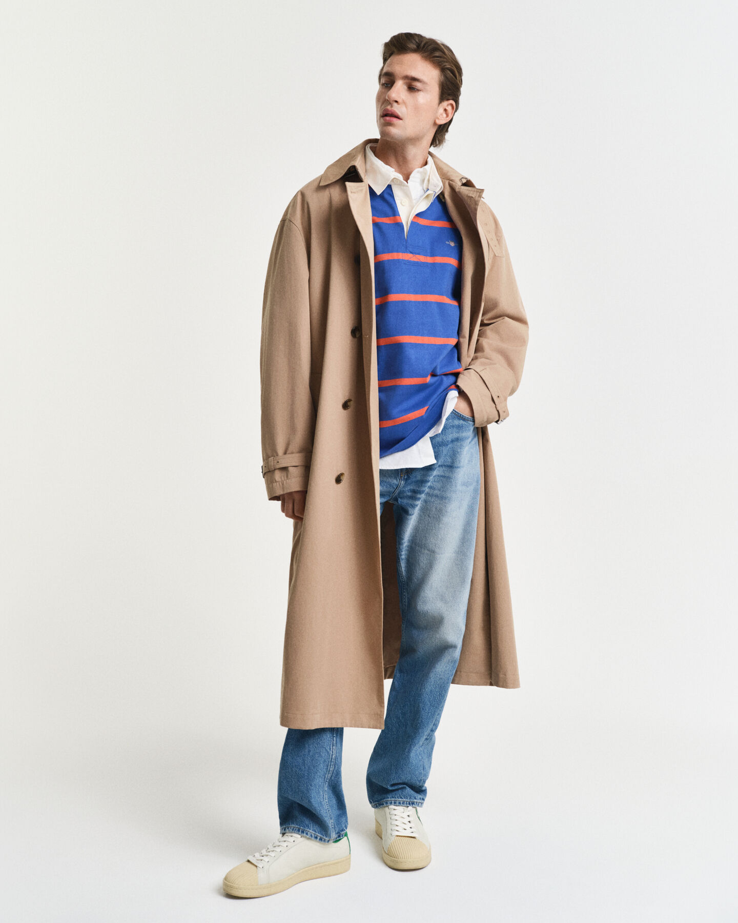 Kapearaitainen Heavy Rugger ‑paita