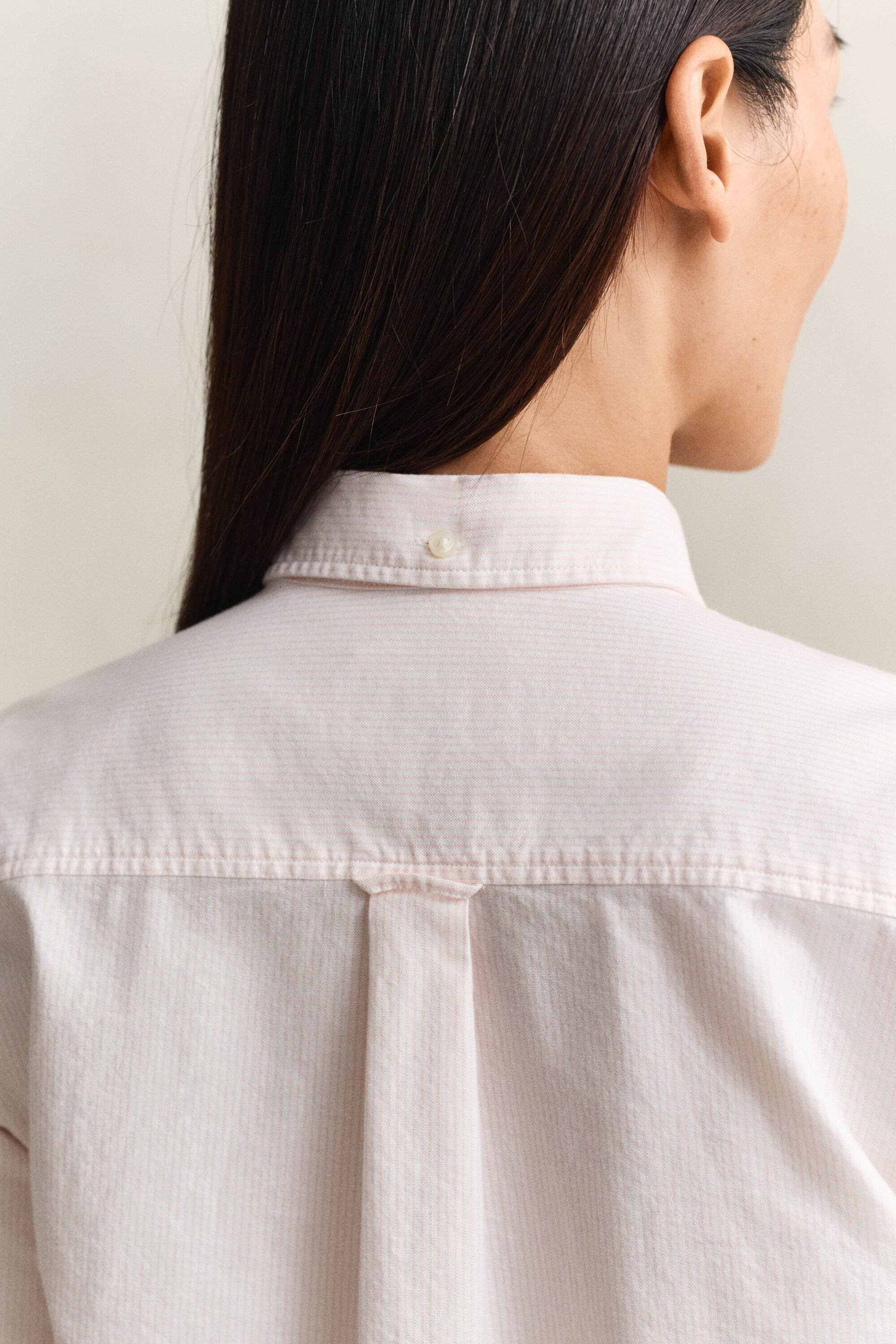 Regular fit ‑mitoitettu raidallinen Classic-oxford-paita