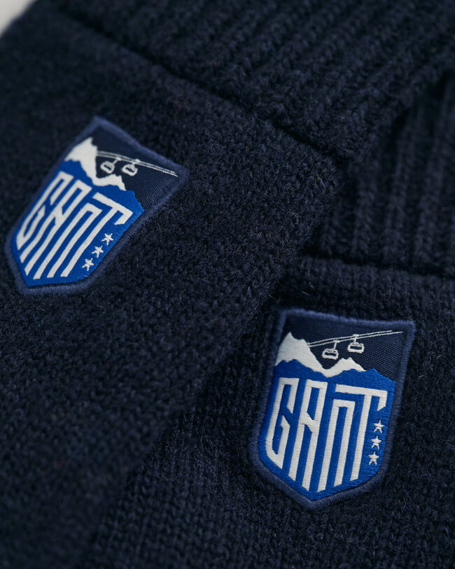 Teens-malliston Alpine Badge ‑neulekäsineet