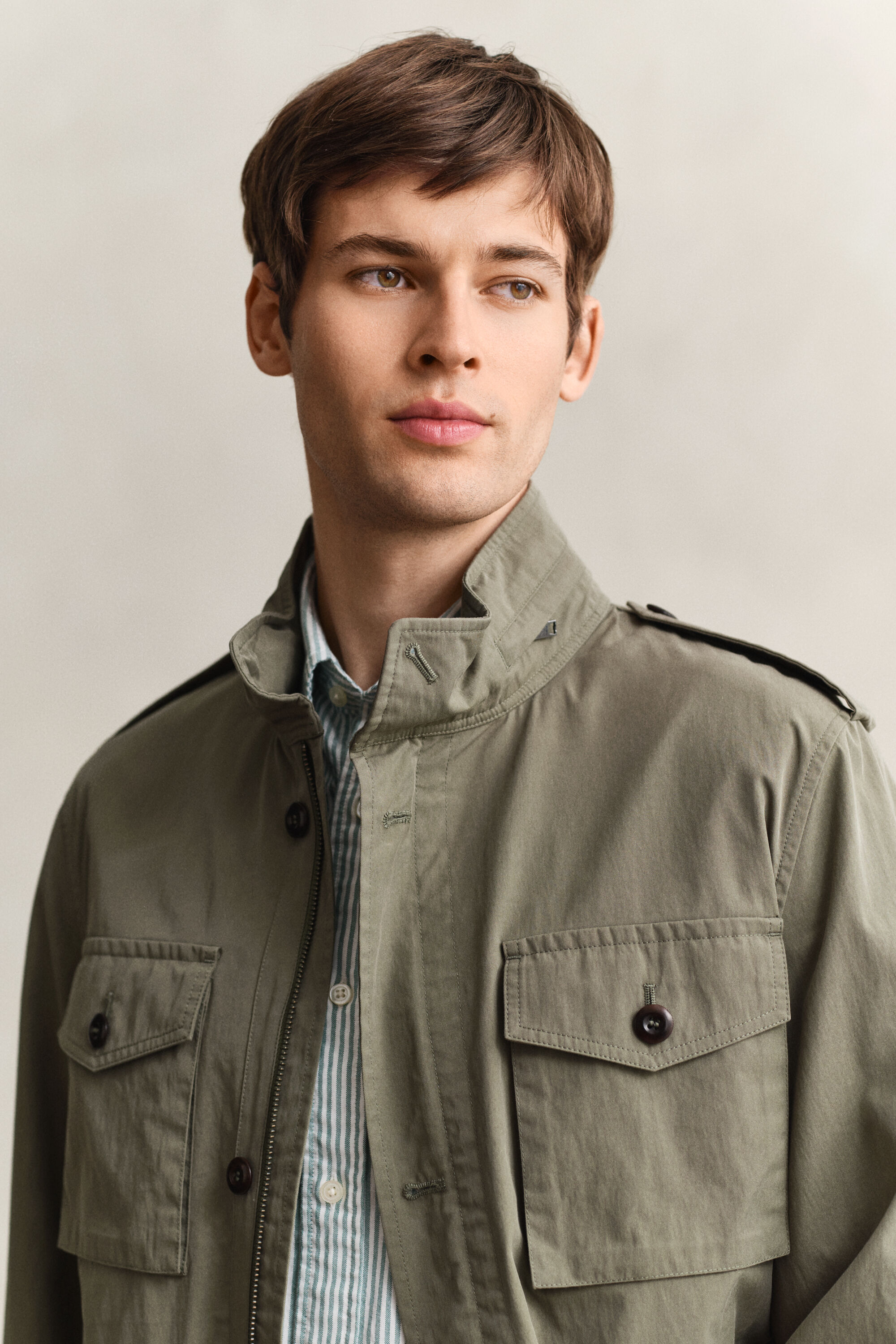 Neljän taskun puuvillatakki