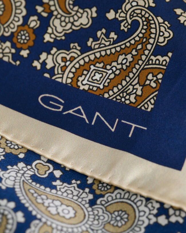 Paisley-kuvioitu silkkihuivi