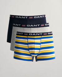 Raidalliset Retro Shield ‑bokserit (3 kpl)