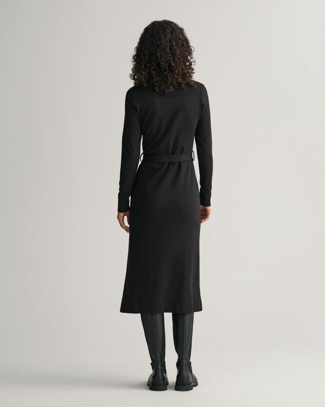 Slim&nbsp;fit ‑mitoitettu jerseypikeemekko