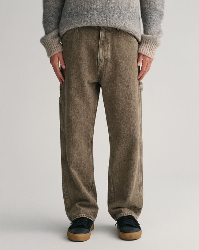 Relaxed fit ‑mitoitetut Workwear-farkut