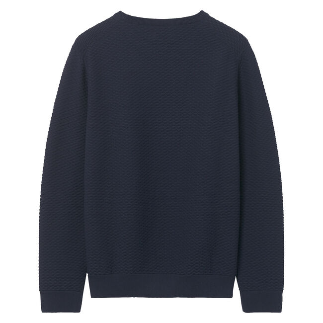 Triangle Texture -neulepusero, pyöreä pääntie