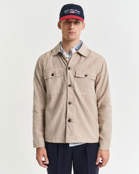 Regular fit ‑mitoitettu pusakka puuvilla-pellavaa