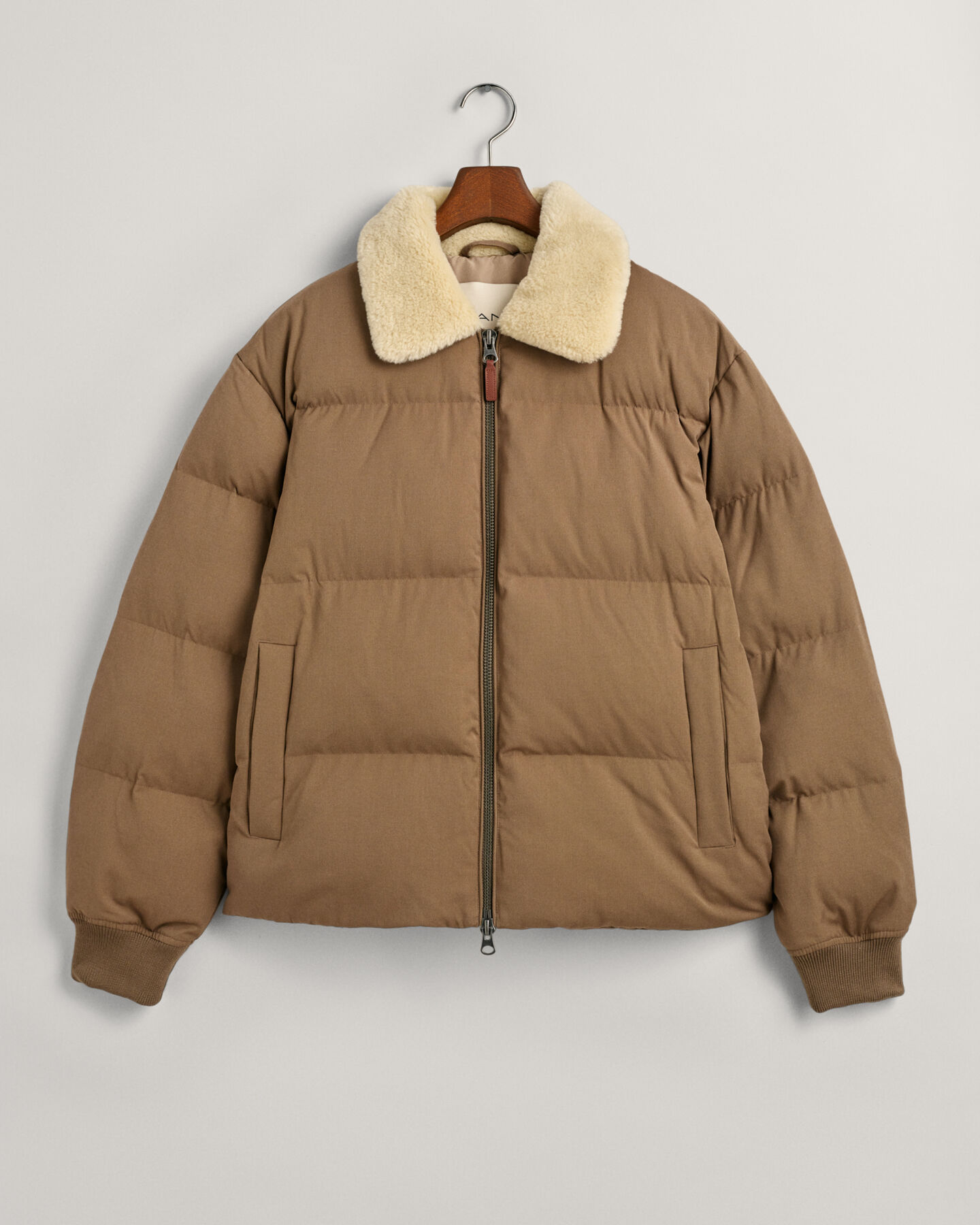 Flanellikankainen Puffer-takki