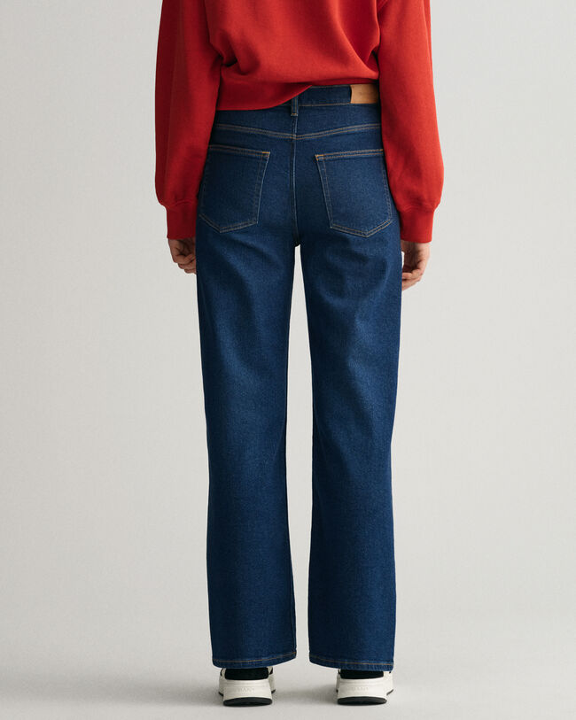 Teen Girls ‑malliston leve&auml;lahkeiset farkut