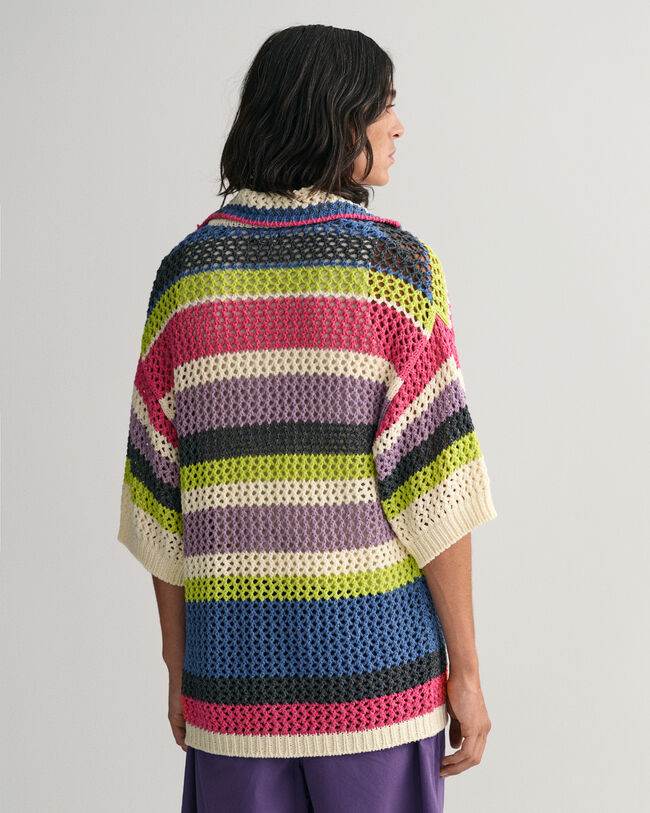 Kohopintainen pikeeneulepusero