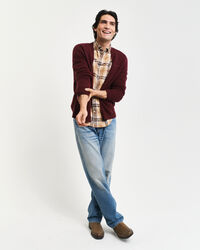 Villasekoitteinen neuletakki