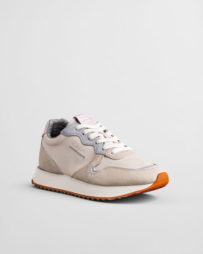 Bevinda-tennarit mokkanahkaa ja nailonia