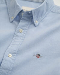 Slim fit ‑mitoitettu joustava oxford-paita