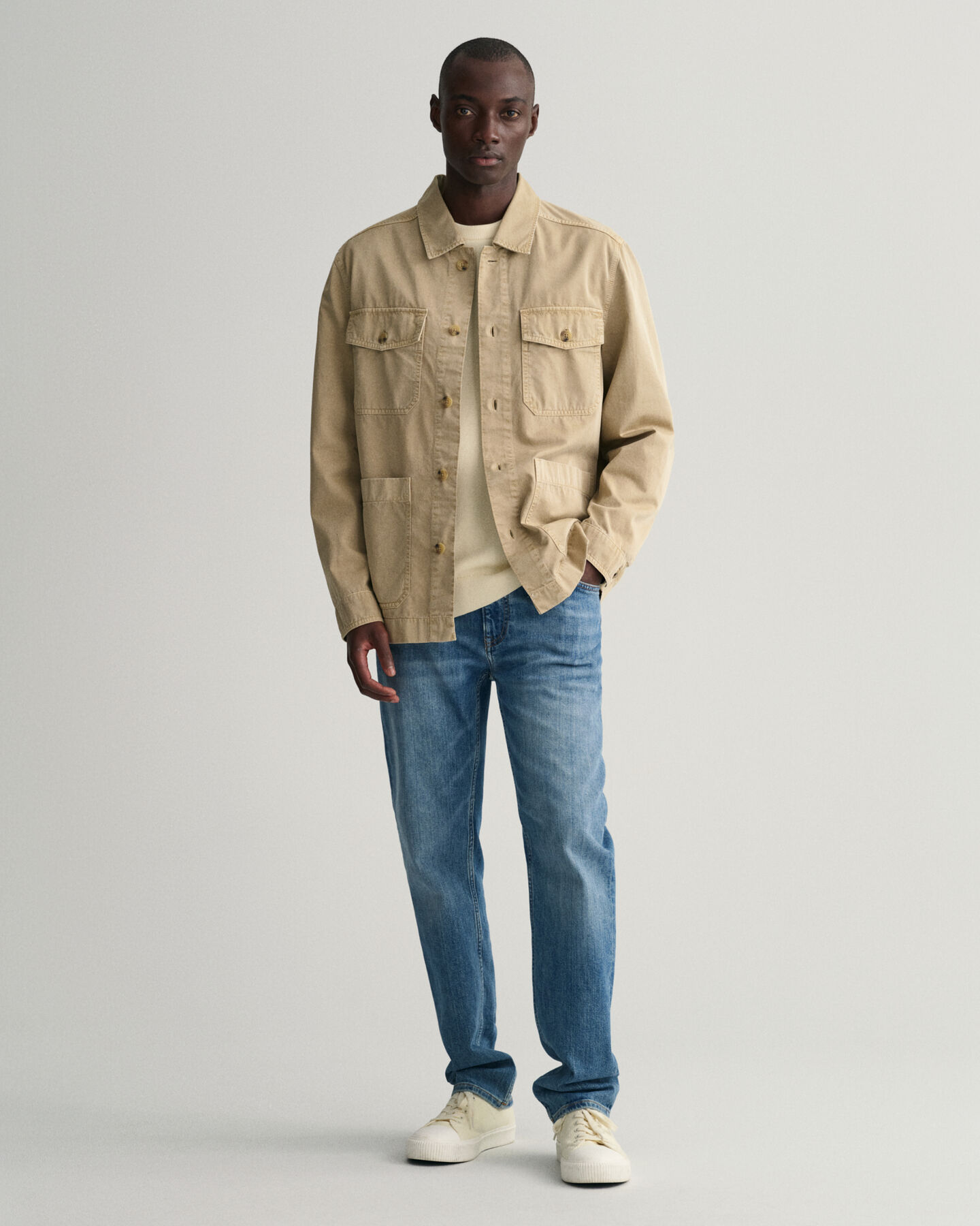 Ohut Texture-neulepusero, py&ouml;re&auml; p&auml;&auml;ntie