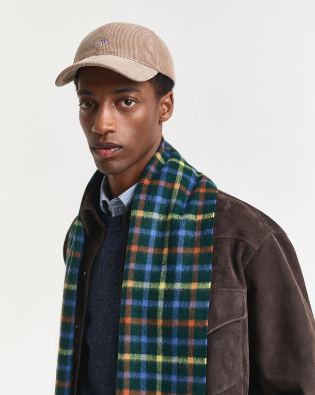 Vakosamettinen Shield-lippalakki