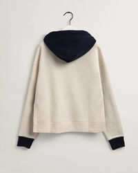 Monivärinen huppari