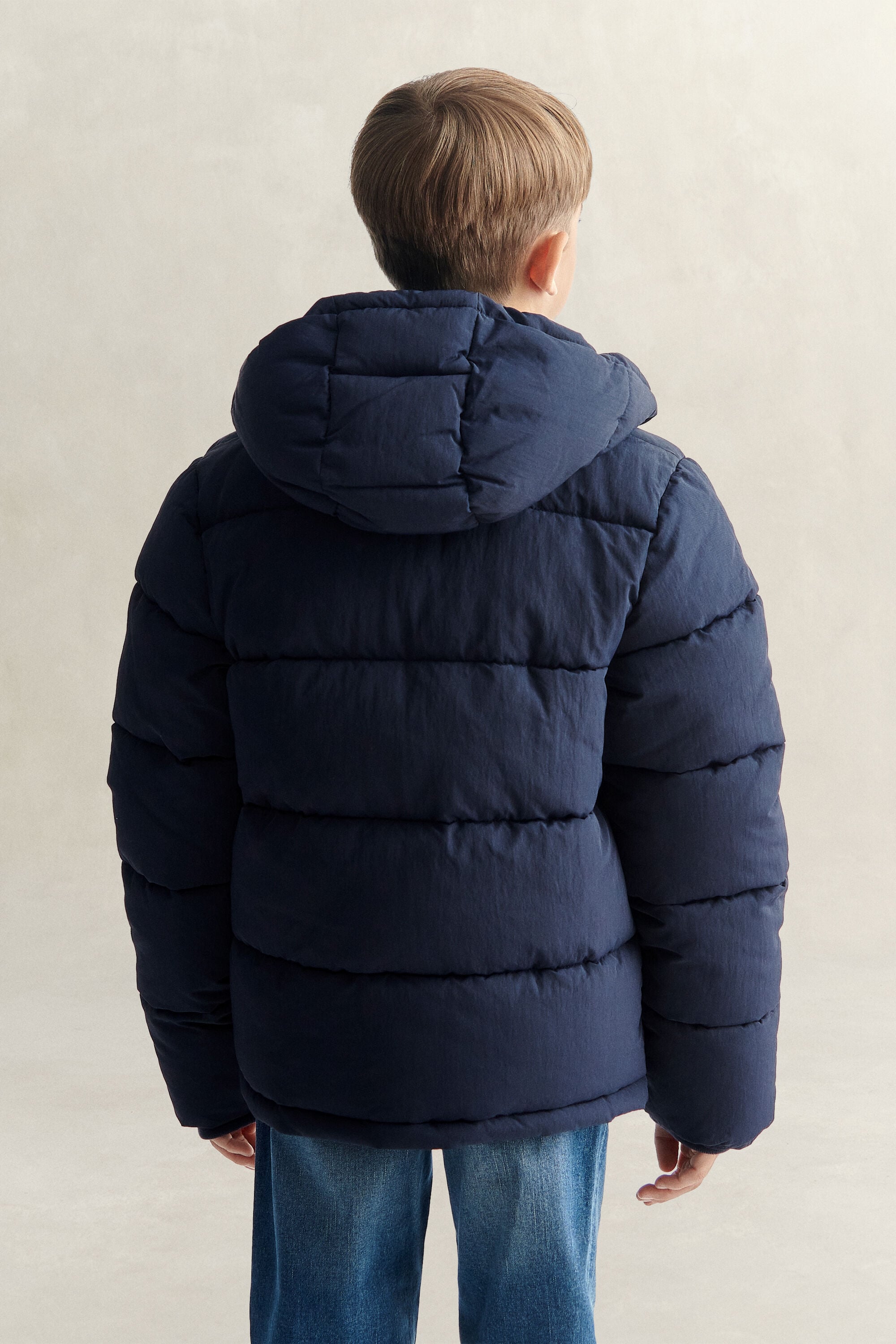 Teen Boys ‑malliston Baffle-takki