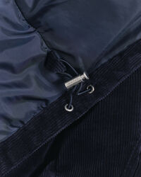 Vakosamettinen toppatakki