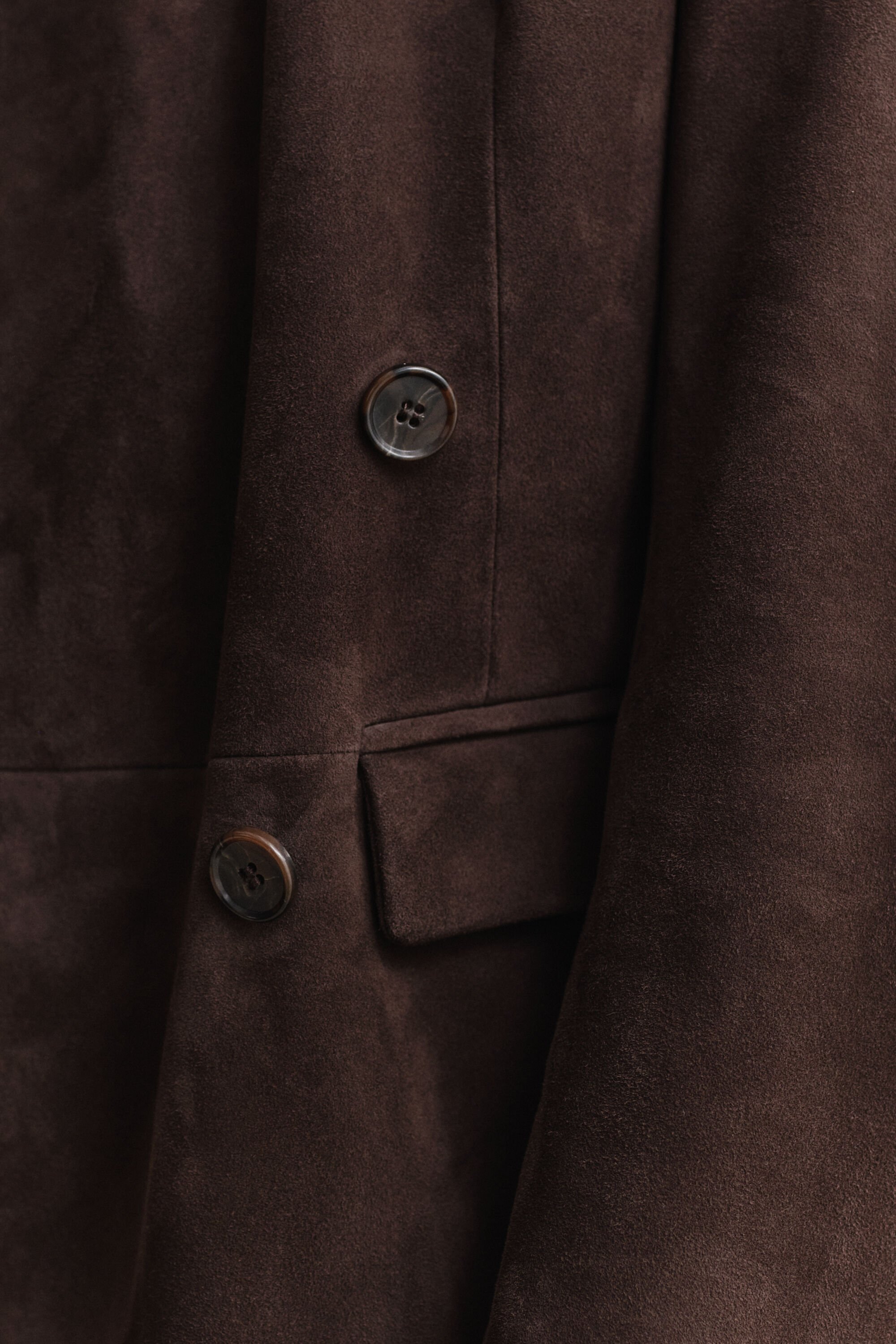 Mokkanahkainen klubitakki