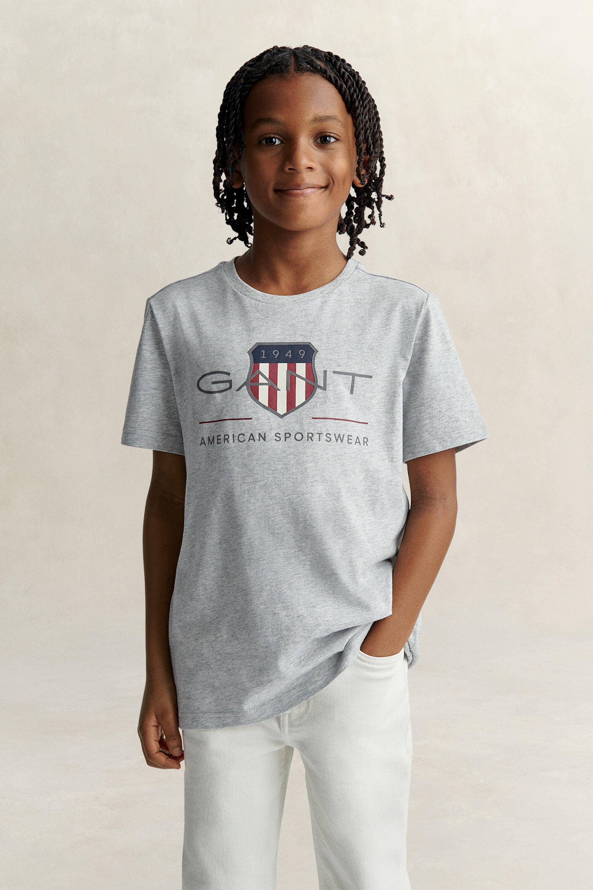 Teens-malliston Archive Shield ‑t‑paita